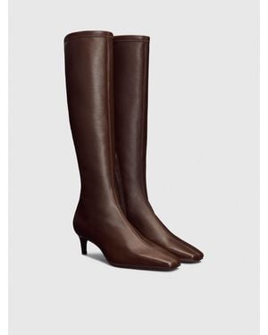 Reformation Remy Stretch Knee Boot 5 - Natural