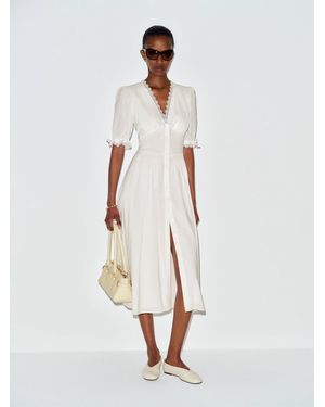 Reformation Ketra Dress - White