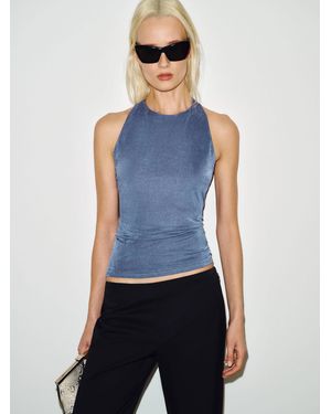 Reformation Hugo Knit Top - Blue