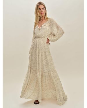 Reformation Becca Dress - Natural