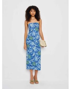 Reformation Ryden Knit Dress - Blue