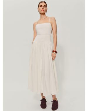 Reformation Perlette Dress - Natural