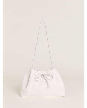 Reformation Ella Shoulder Bag - Natural