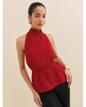 Reformation Ketra Knit Top - Red