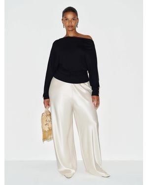 Reformation Landon Knit Top Es - White