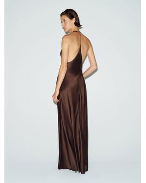 Reformation Lara Silk Dress - White