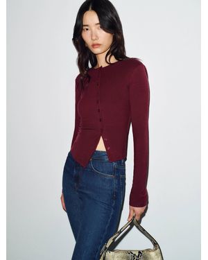 Reformation Elena Knit Top - White