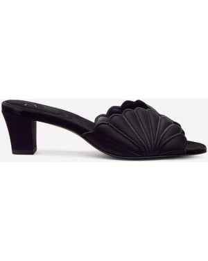 Reformation Waldena Block Heeled Mule - Multicolor