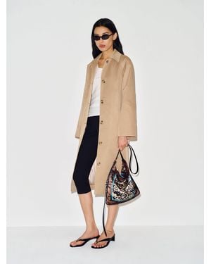Reformation Beck Trench Coat - White