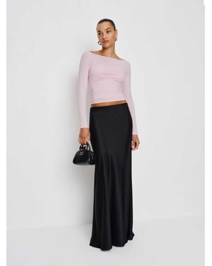 Reformation Julian Knit Top - White