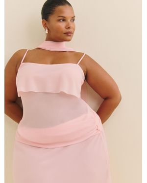 Reformation Lula Top Es - Natural