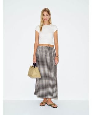 Reformation Cleo Skirt - White