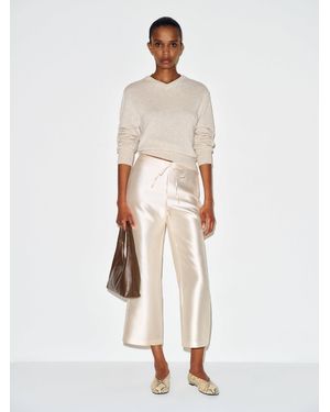 Reformation Olina Cropped Pant - Orange