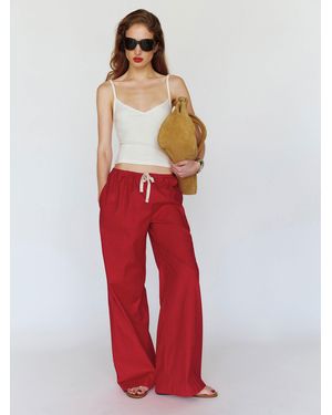 Reformation Gina Pant - Red