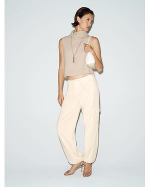 Reformation Sawyer Cargo Pant 0 - Natural