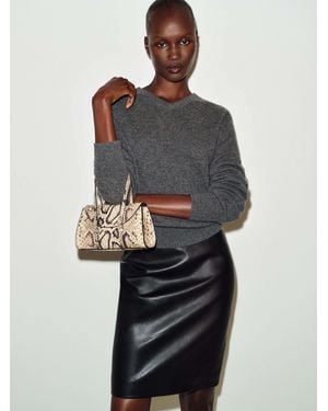 Reformation Elena Mini Bag - Blue
