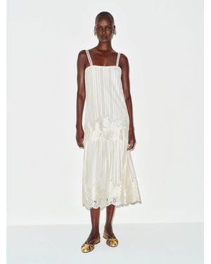 Reformation Vintage Arlena Dress Lace - White