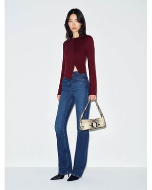 Reformation Elena Knit Top - White