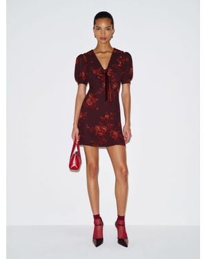 Reformation Kaylia Dress 0 - Red