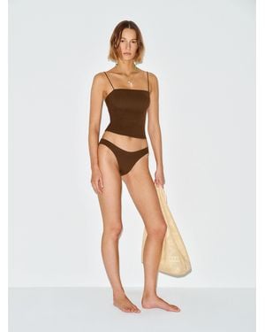 Reformation Elise Tankini - White