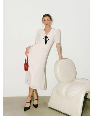 Reformation Buchanan Dress - Natural
