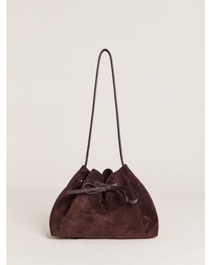 Reformation Ella Shoulder Bag - Brown