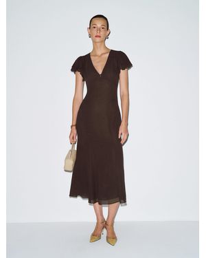 Reformation Frost Dress 0 - Brown