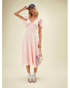 Reformation Pia Dress - Natural