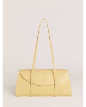 Reformation Elena Shoulder Bag - Natural