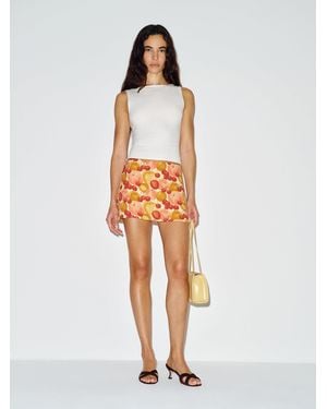 Reformation Penelope Skort 0 - White