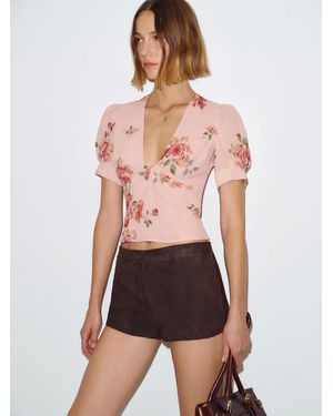 Reformation Akaia Top 0 - Pink