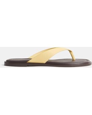 Reformation Jessie Thong Sandal - Yellow