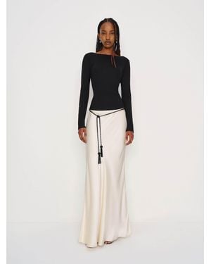 Reformation Arden Knit Top - Natural