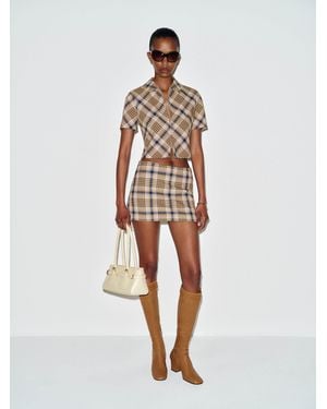 Reformation Kimmy Two Piece Check 6 - White