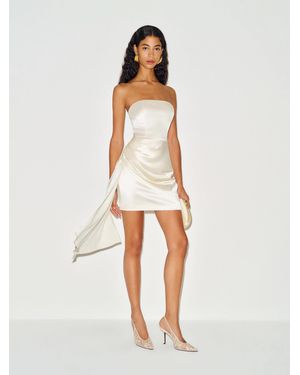 Reformation Stephanie Silk Dress 0 - White
