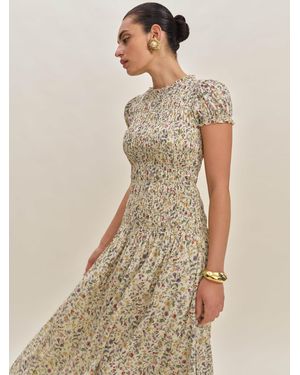 Reformation Kiria Dress 8 - Natural