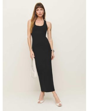 Reformation Ellie Knit Dress - Black