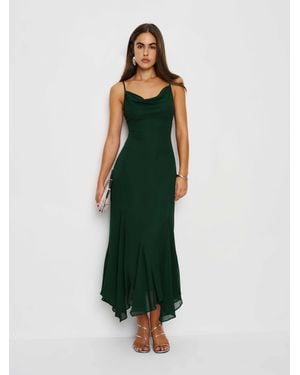 Reformation Lluvia Dress - Green