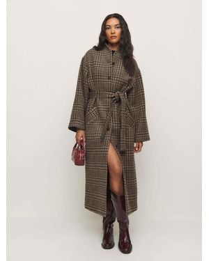 Reformation Cotswolds Coat - Natural