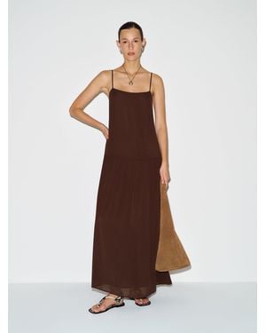 Reformation Alda Dress 0 - Brown