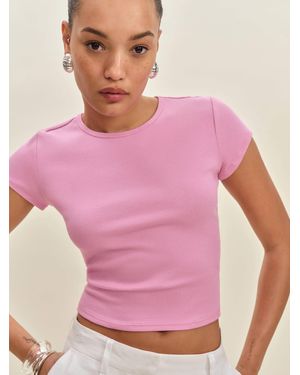 Reformation Muse Tee - Pink