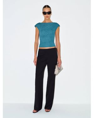 Reformation Darra Knit Top - Blue
