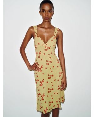 Reformation Macie Dress 0 - Metallic