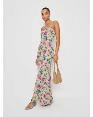 Reformation Plume Dress - White