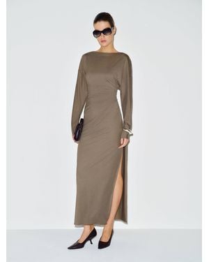 Reformation Norla Knit Dress - Natural
