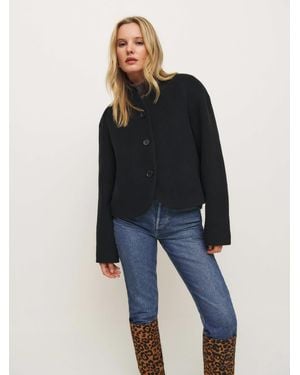 Reformation Owen Jacket - Blue