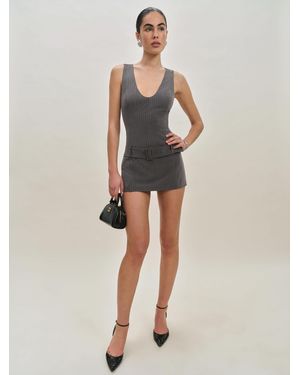 Reformation Jessa Romper - Natural