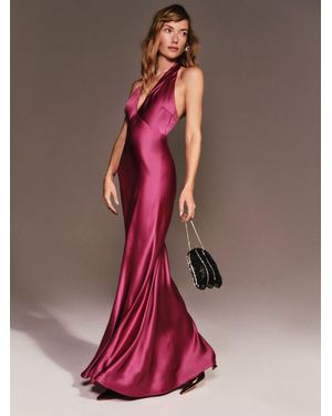 Reformation Daniela Silk Dress 0 - Pink