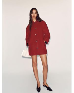 Reformation Irene Jacket Linen - Red