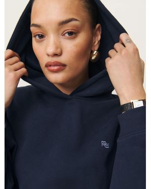 Reformation Tessa Hoodie - Blue